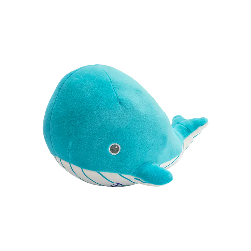 Leuke knuffels van blauwe vinvissen