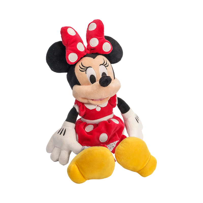 Klassieke knuffelfiguren van stripfiguren