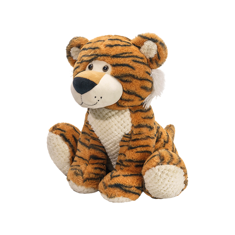 Zittende knuffels van wilde tijgers