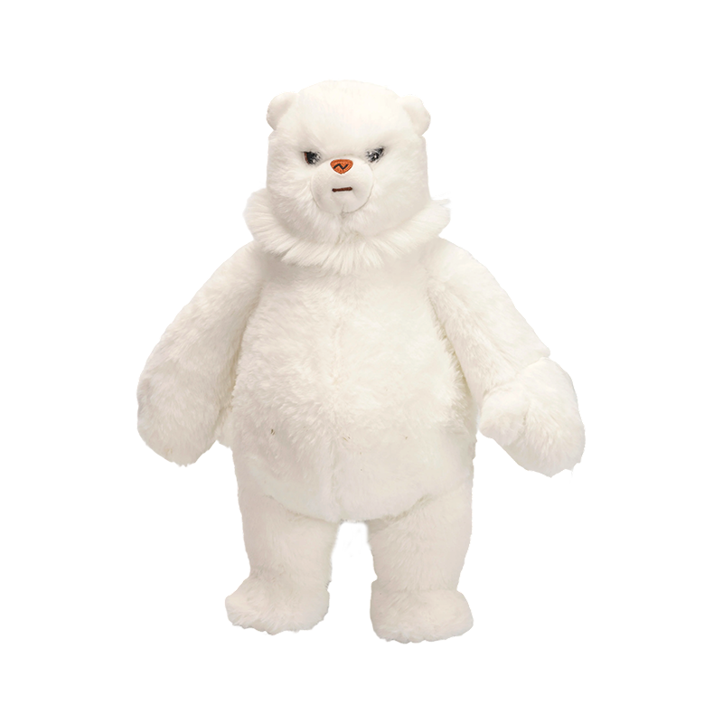 Schattige staande witte ijsbeer knuffels Schattige staande witte ijsbeer knuffels