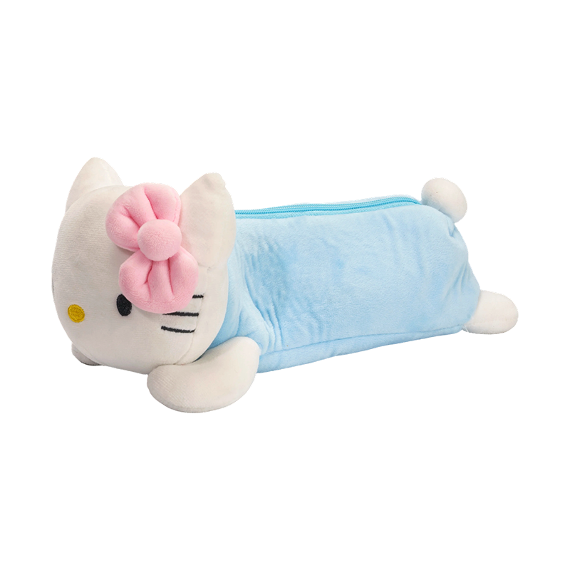 Pluche etuis met Kitty-gezicht