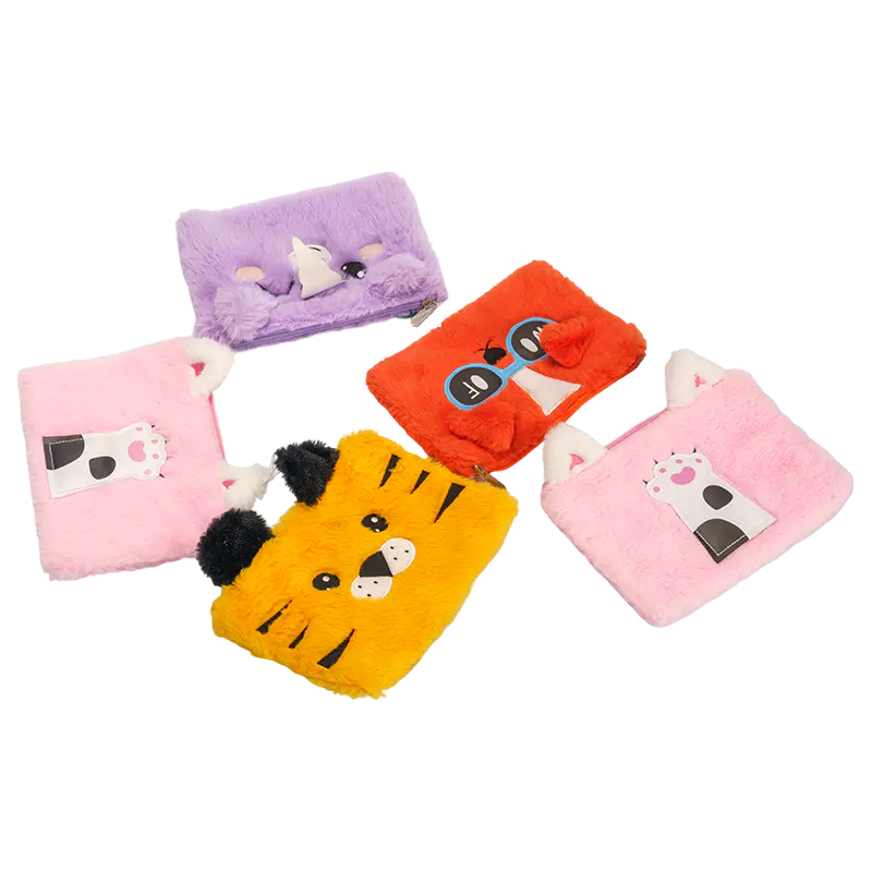 Leuke pluche dieren portemonnees
