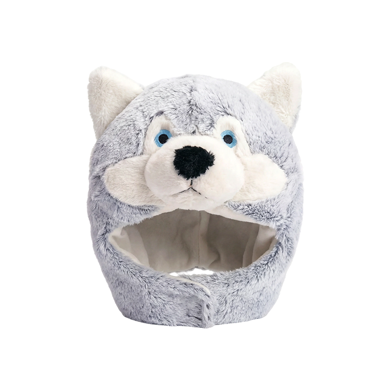 Alaskan husky pluche hoed