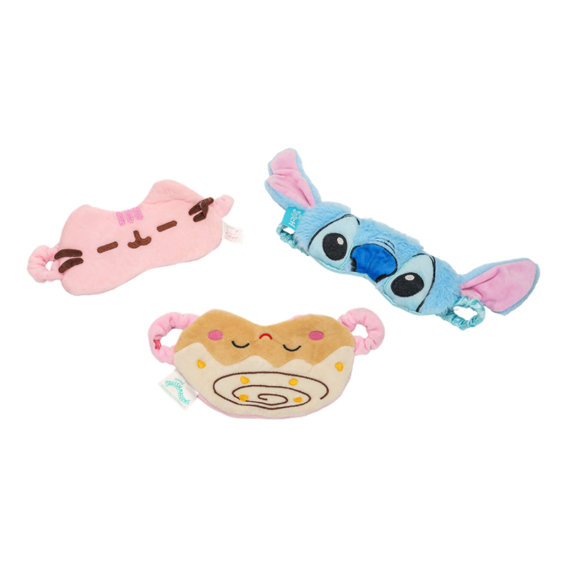 Pluche oogmaskers met karakterthema