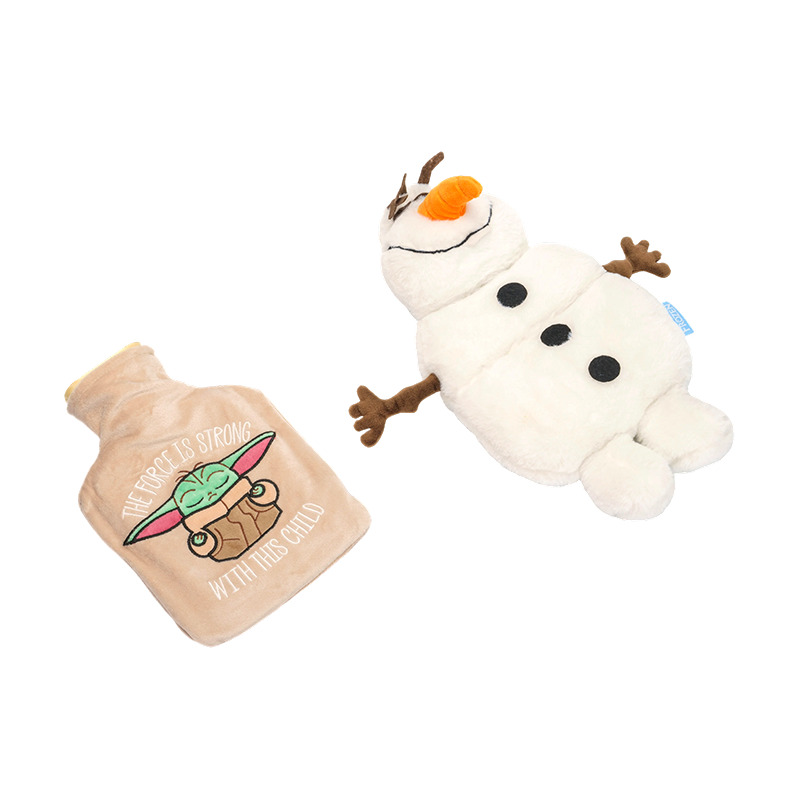 Knuffels met sneeuwpop en peperkoek Knuffels met sneeuwpop en peperkoek